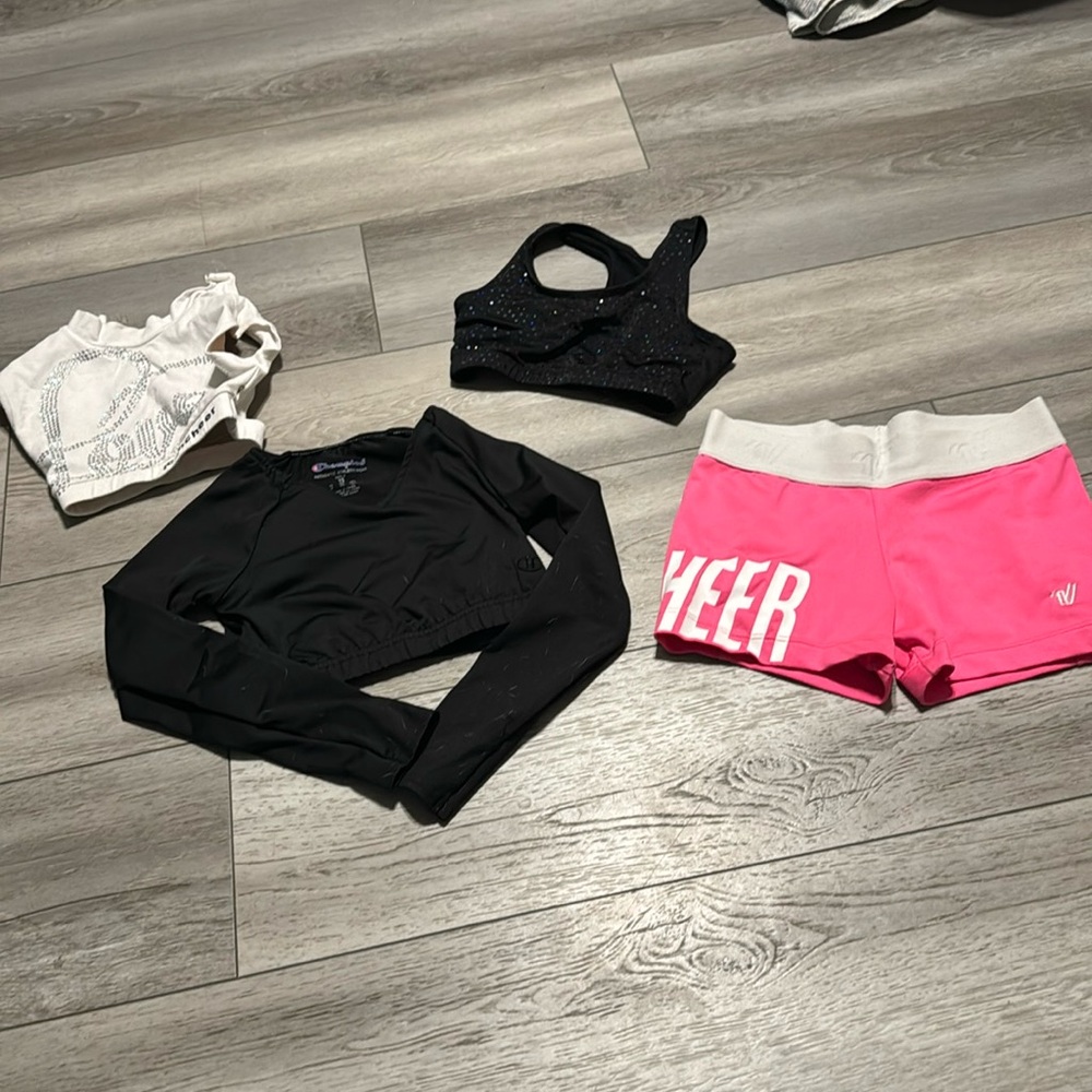 Youth small cheer practice wear